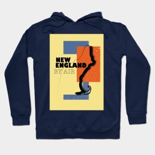 New England vintage travel poster Hoodie